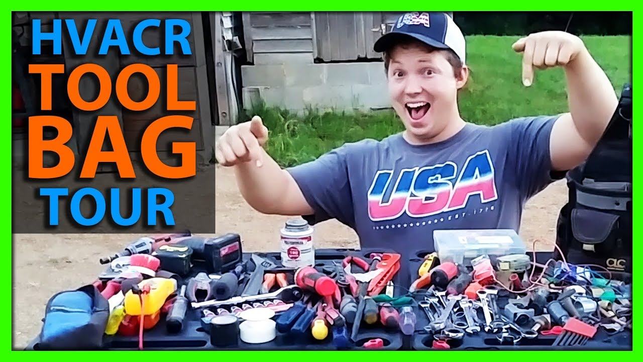 Complete HVACR Tool Bag Tour! YouTube