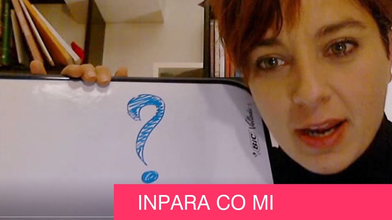Fare una domanda in veneto - Inpara co mi