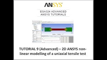 EGA324 ANSYS Tutorial 9