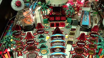 Attack from Mars pinball machine - After Restoration (Bally/Williams, 1995)