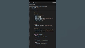 Tom and Jerry Cartoon loader CSS  #cssloader  #cssanimation