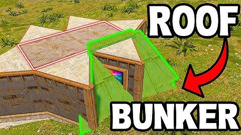 RUST - HIDDEN ROOF BUNKER / SOLO BASE DESIGN