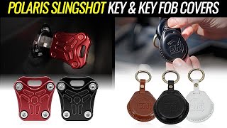 Polaris Slingshot Leather & Aluminum Key Covers