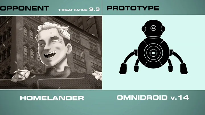 Omnidroids vs superheroes (the incredibles AU) robinzuper