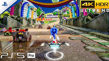 Sonic Racing: CrossWorlds (PS5 Pro) 4K 60FPS HDR Gameplay