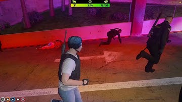 Noah Scape tackles his first suspect