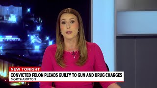 Convicted felon pleads guilty to gun and drug charges