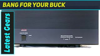 Adcom Gfa-565Se The Ultimate Power Amp For Audiophiles