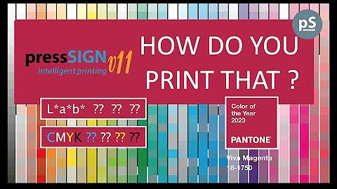 How to print PANTONE Viva Magenta, 2023 Colour of ...