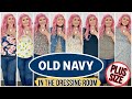 OLD NAVY Plus Size Try On In The Dressing Room | Will it fit?