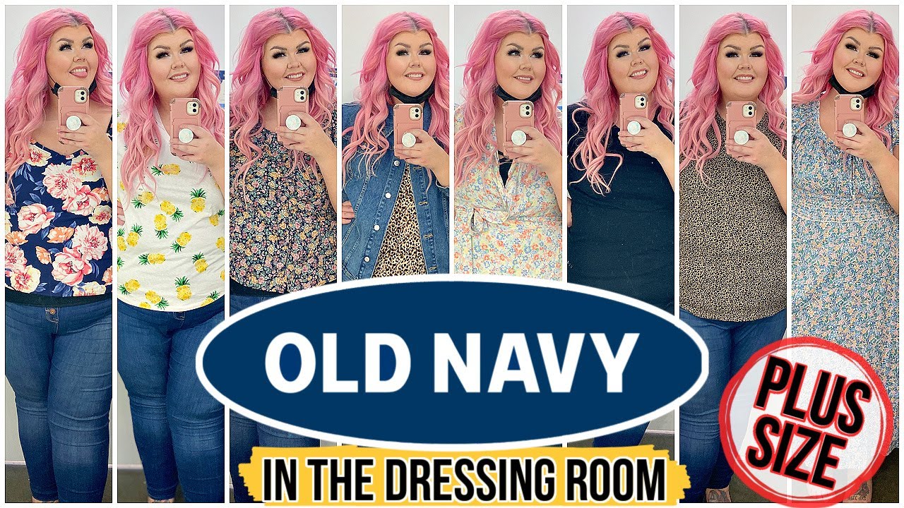old-navy-plus-size-try-on-in-the-dressing-room-will-it-fit-youtube