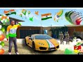 Franklin Celebrate 🎉 Independence day in GTA v game 🇮🇳🇮🇳😊