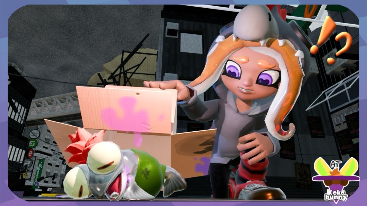 The Octoling and the Salmonid - Splatoon Blender Animation