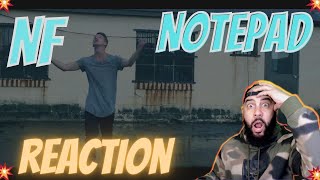 Still on my NF journey First time Hearing NF -" NOTEPAD" letsss goooo ...It gets better and better!