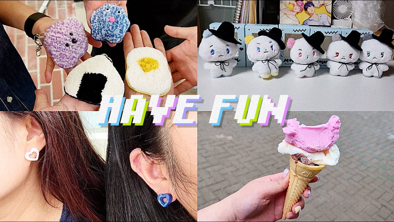 우주 일상 로그 | 헤이리마을 공방체험 , 사격장방문 , 책상꾸미기 , 므메미무 갓 만들기(갤럭시 버드)