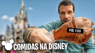 UM DIA INTEIRO PROVANDO COMIDAS NA MENOR DISNEY DO MUNDO 😮