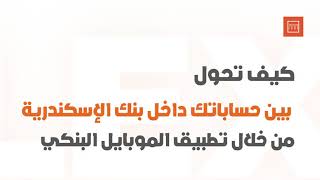 كيف تحول بين حساباتك داخل بنك الإسكندرية من خلال تطبيق الموبايل البنكي؟