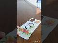 "S" letter phone cover/#diy /#viral
