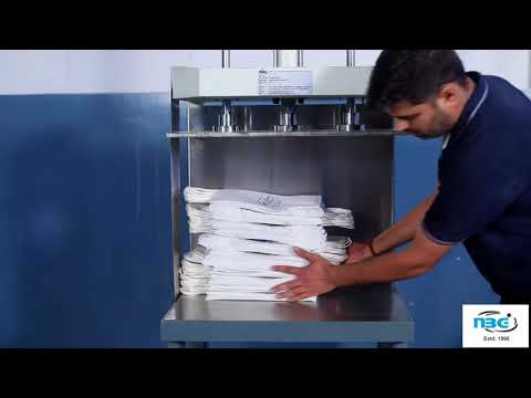 Paper Bag pressing machine by NBG I PAPER BAG MAKING MACHINES