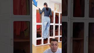 Armario plegable muy fácil de instalar