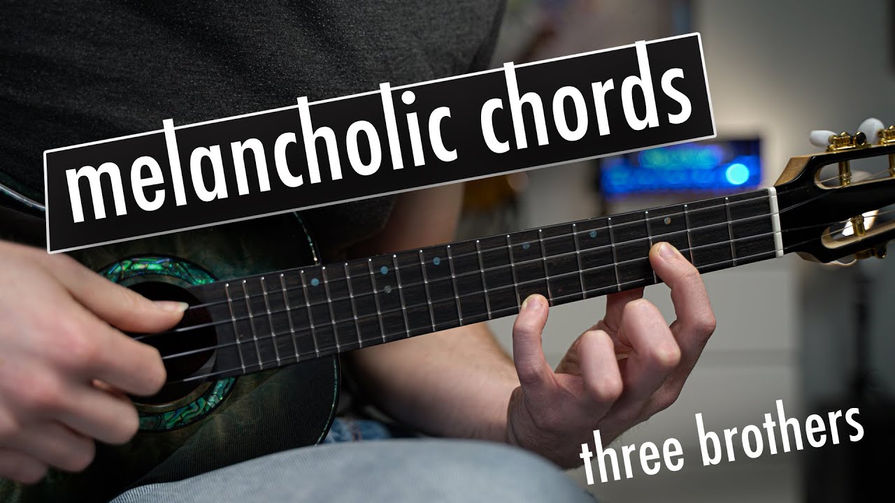 Beautiful and Melancholic Chord Progression on Ukulele (three brothers) YouTube