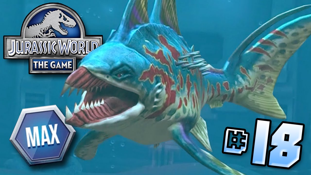 Nightmare Fuel Shark! Jurassic World Lagoon Series Ep 18 HD