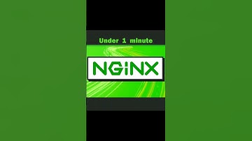 NGINX Explained under 1 minute