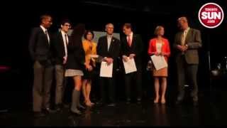 Toronto sun - mayoral debate at school