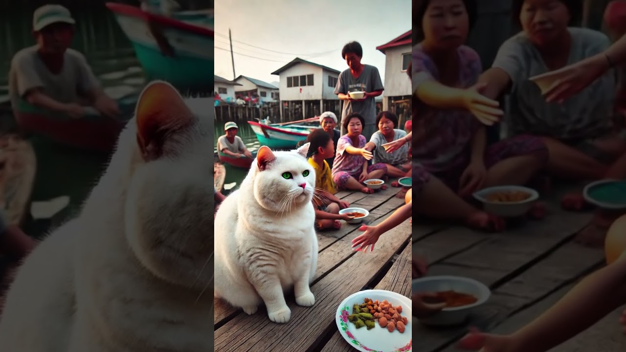 The Cat Who Waited. cute cat aicat kitten meowtube catmemes catstory shorts #adorablecats #ai #film