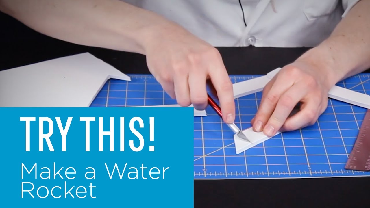 Water Rocket Tutorial Try This: Make a Water Rocket - YouTube