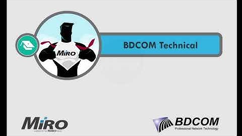 BDCOM Technical Training - Switch Menu Walk-Through