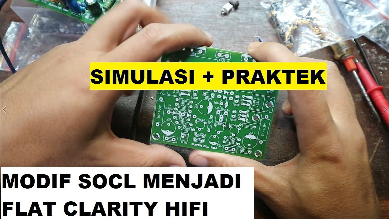 Cara Modifikasi SOCL 504 Lebih Flat Clarity