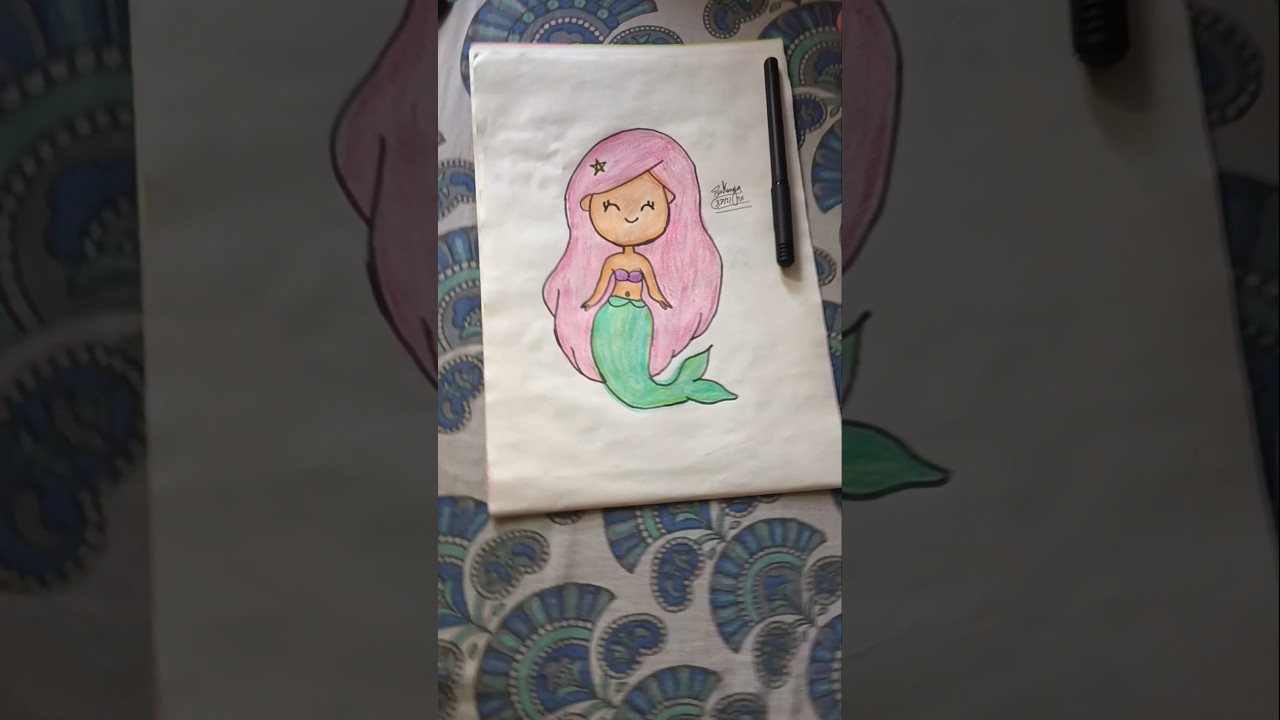 jal pari art by sukanya 🎨🖌️ 