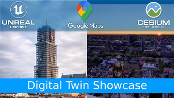 Cesium for Unreal Digital Twin utrecht Netherlands