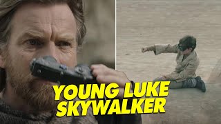 The Obi-Wan Kenobi Trailer Has A Young Luke Skywalker