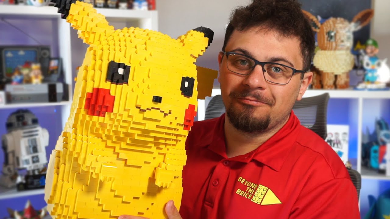 Life-Size LEGO Pikachu – This Thing is BIG! 