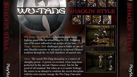Wu-Tang: Shaolin Style | GAMEPLAY NO COMMENTARY