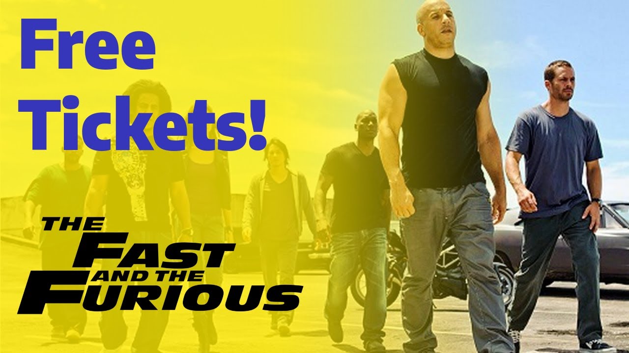 Free Ticket ‘Fast Fridays’ lead up to F9 To Get Public Back In Theatres