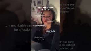 Birth Month Facts March lolabekka aesthetic birthday month facts march