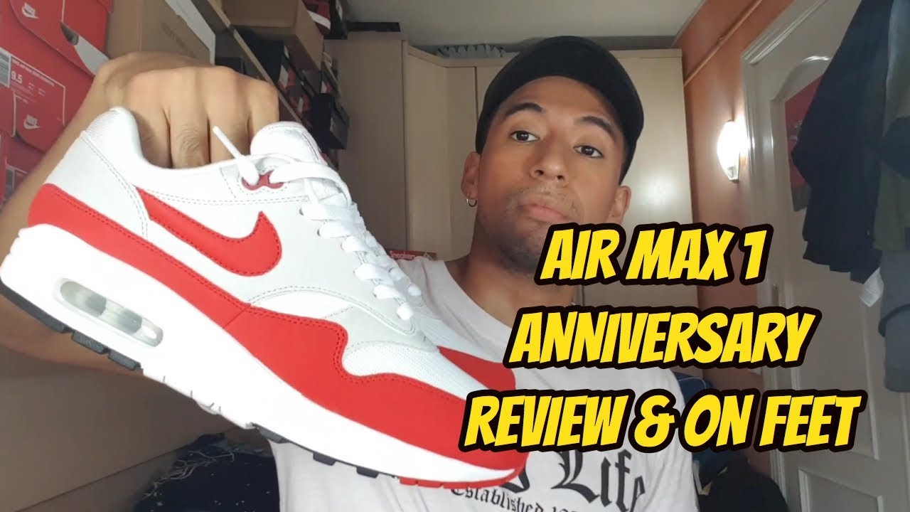 air max 1 og on feet