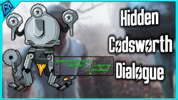 Fallout 4 | What Happens if You Talk to Codsworth After Meeting Father? (Hidden Dialogue)