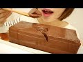 ASMR☆咀嚼音 【夢の】巨大チョコババロア食べる！ eating sound