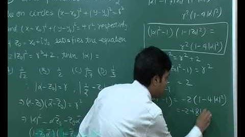 JEE-Advanced 2013 Paper-1 Maths Solution (Question 47-50) by Aakash IIT-JEE