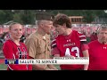 Hinsdale Central High School holds 9/11 remembrance, salute to service before football game