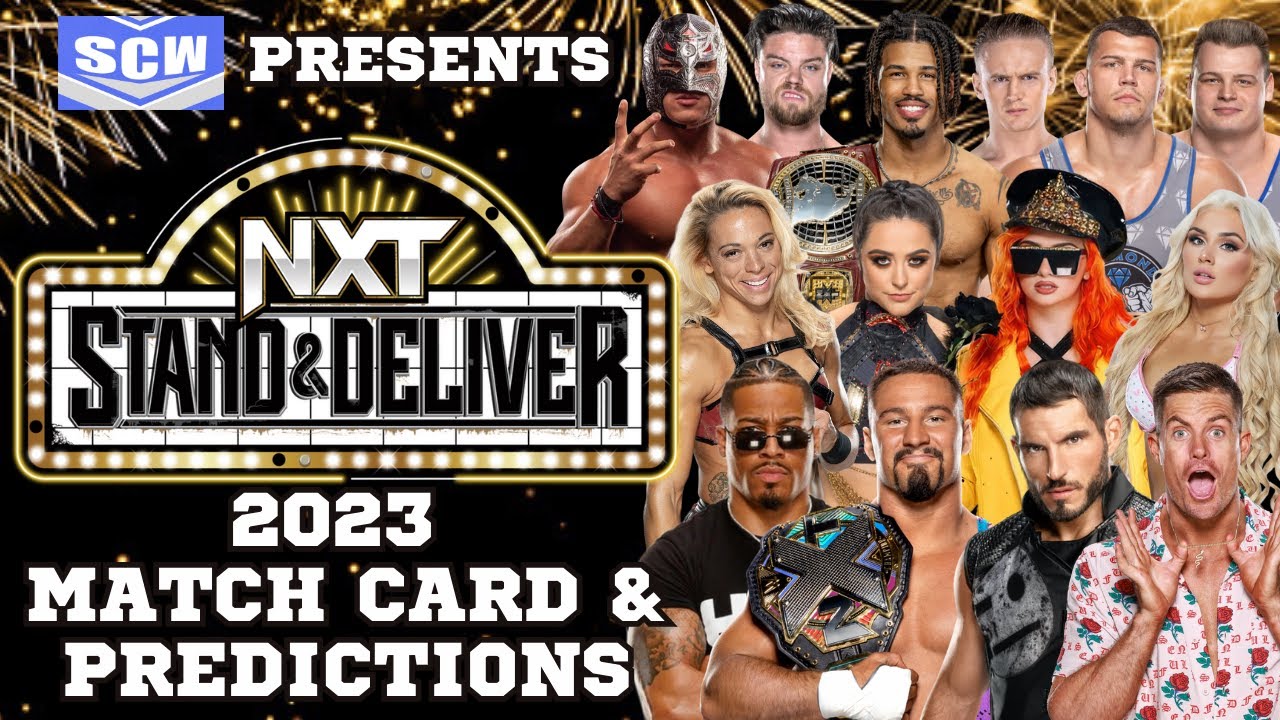 NXT Stand & Deliver 2023 Match Card & Predictions! Bron Breakker vs Carmelo Hayes NXT