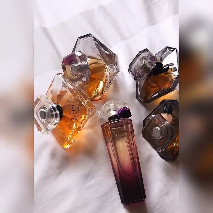 My pretty Lancôme diamonds/ Tresor Lancome, La Nuit, La Nuit Caresse, La Nuit EDT, Midnight Rose.