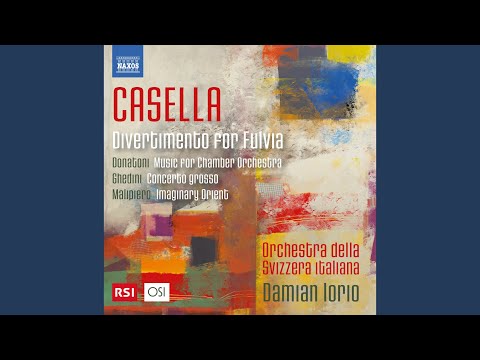 Musica per orchestra da camera: IV. Allegretto, con vivacità