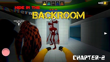 Hide in the backroom chapter-1 gameplay #gaming #games #backrooms 