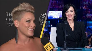 Why Pink Is Hesitant To Take Over Katy Perrys American Idol Seat Exclusive