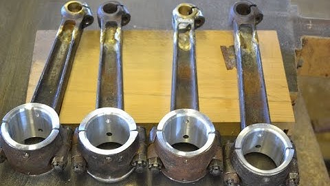 Restoring Flanders 20 Motor - Connecting Rod Machining, Part 4